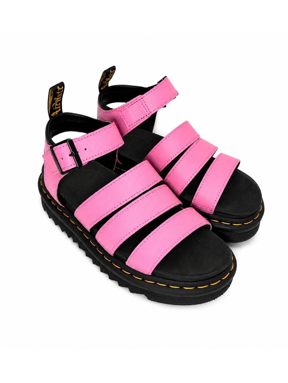 Dr. Martens Blaire Gladiator Sandals Pink Leather Women’s US 7 UK 5 EU 38